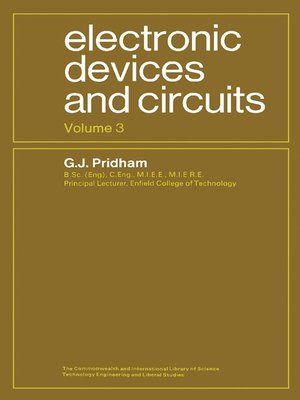 cover image of The Commonwealth and International Library: Electrical Engineering Division, Volume 3